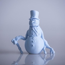 scrooge mcsnowy toys & games christmas halloween snowman xmas 3 3d print model - Mito3D