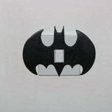 Batman luce interruttore copertina guaina freddo pipistrello eroe ragazzi supereroe dc uk irlandesi Irlanda 3d print model - Mito3D
