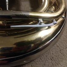 rotierend Tuba Spucke Ventil Ersatz Instrument schonen 3d print model - Mito3D