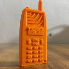 walkie talkie keychain 3d print model - Mito3D