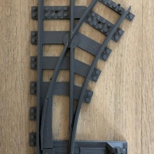 train track switch byctrldesign traintrack 3d print model - Mito3D