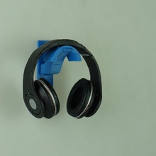 wall mounted head phone holder gadgets & electronics competition-linus-tech-tips-headphone-design 3d print model - Mito3D