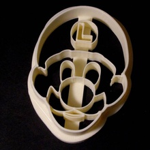 biscuit coupeur Luigi jardin mario 3d print model - Mito3D