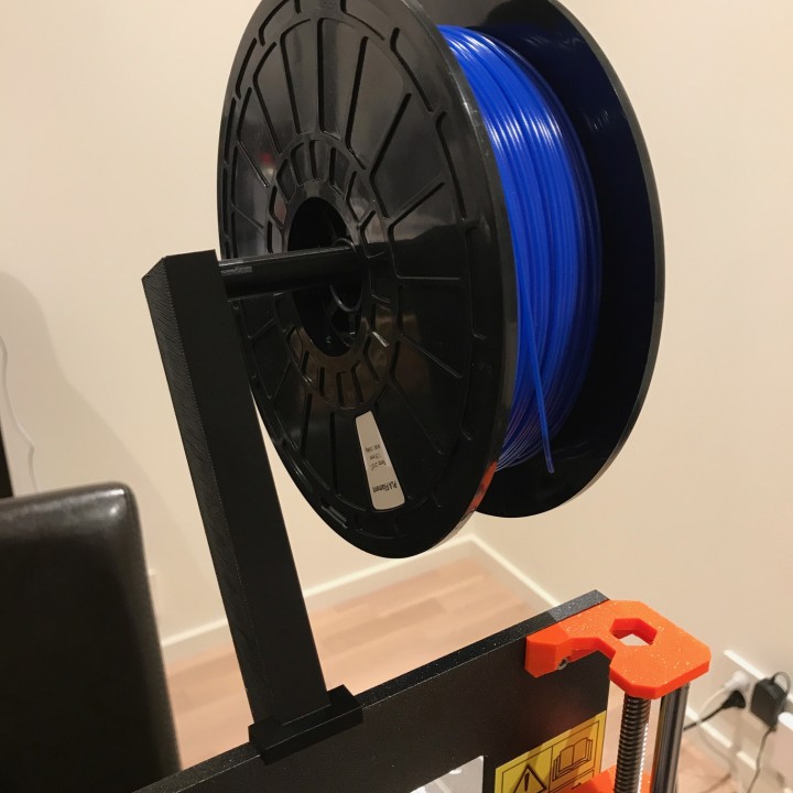 fino i3 mk3 carretel suporte filamento prusa 3D print model - Mito3D