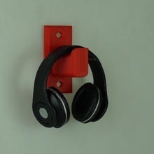 bretts wallmounted headphone holder gadgets & electronics competition-linus-tech-tips-headphone-design 3d print model - Mito3D