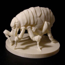 monstruo pulga mesa miniatura enemigo d dnd mazmorras dragones 3d print model - Mito3D