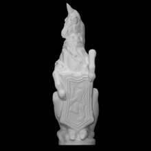 unicorn scotland scan animal beast creature queen sculpture statue magic horse heritage myth 3d print model - Mito3D