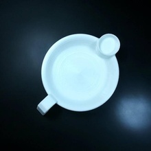 chip dip bowl 2 & garden kitchen dinning snacks crisps 3d print model - Mito3D