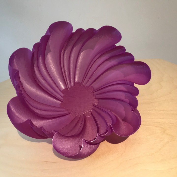 Schale inspiriert Schüssel Vase 3D print model - Mito3D