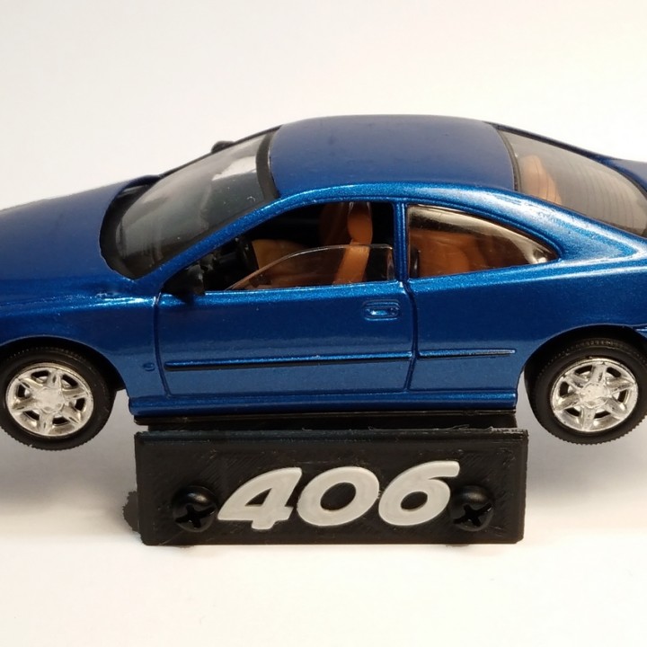 Unterstützung gießen voiture Miniatur 1 43e Wagen Stand Spielzeug jouet 3D print model - Mito3D