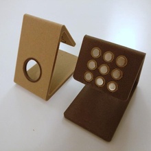 hölzern Harmonie magnetisch Telefon Stand iPhone Holz freecad primaselect 3d print model - Mito3D