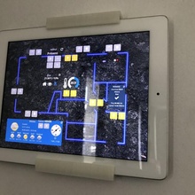 Unterstützung iPad Murale 3d print model - Mito3D