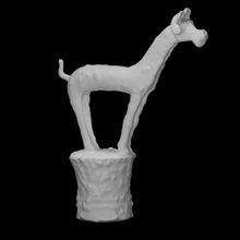 finial animal scan ancient architecture decoration figure sculpture statue bronze metalwork exterion 3d print model - Mito3D
