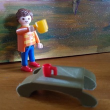 tasse playmobil café lego boisson verre fixmytoy boire 3d print model - Mito3D