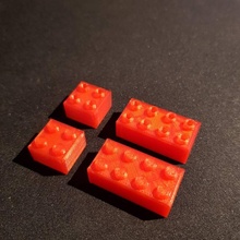 Lego ladrillos juguetes juegos edificio modelos reemplazo bloques construcción 3d print model - Mito3D