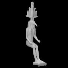 thoth scan ancient animal bird figure god science sculpture statue symbol worship bronze deity divine afterlife ibis knowledge 3d print model - Mito3D