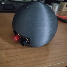 esfera alto falante falar specercase 3d print model - Mito3D