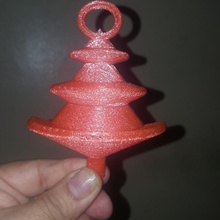 christmas tree decoration 3d print model - Mito3D