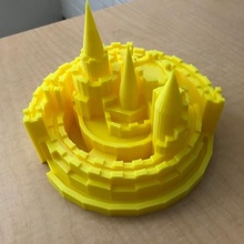 castelo v2 3d print model - Mito3D