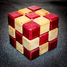 snake puzzle brain teaser cube 3d print model - Mito3D