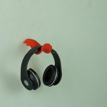 headphone wall mount hook gadgets & electronics competition-linus-tech-tips-headphone-design 3d print model - Mito3D