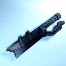 Rasputin coltello v1 oggetti scena cosplay concetto destino 3d print model - Mito3D