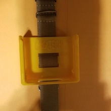 micro reloj cuadro batería compartimiento microbit 3d print model - Mito3D