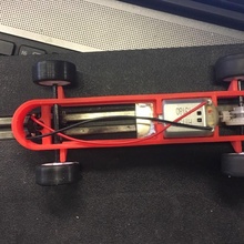 fente voiture scalextric châssis modèle courses échelle rc 3d print model - Mito3D