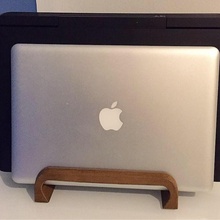 laptop storage stand organizer desk accessories 3d print model - Mito3D