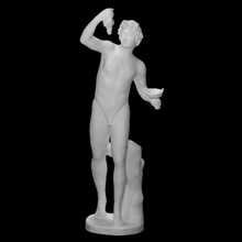 faun scan creature sculpture boy goat male pan grape myth fauna 3d print model - Mito3D