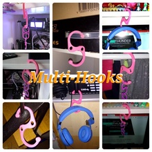 multi-hooks hook household hooks order function 8 multimedia 3d print model - Mito3D
