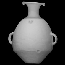 aribalo vessel scan decoration history houseware handles funerary ritual ceremonial archeology cemetry 3d print model - Mito3D