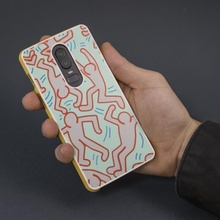 oneplus 6 phone case keith haring gadgets & electronics art color 3d print model - Mito3D