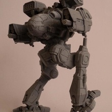 mwo furieux chat mkii jouets Jeux mech mechwarrior Battlemech fou Battletech 3d print model - Mito3D