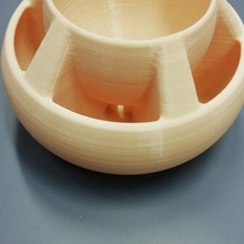 arrosage automatique pot jardin vase support easyprint 3d print model - Mito3D