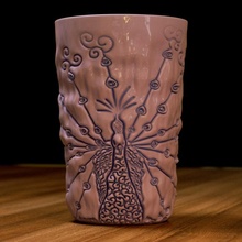 tavuskuşu vazo abajur çiçek Bedava hayvan Fincan mutfak Lamba ışık sofra takımı 3d print model - Mito3D