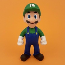 luigi Super Mario bros Spielzeuge Spiele Nintendo 8bit retro Videospiel Game Boy 3d print model - Mito3D