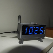clock stand+cover 3d print model - Mito3D