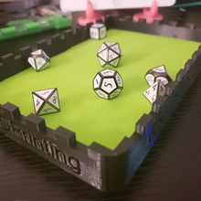 dé plateau dragons donjons fantaisie Jeux jeu geek rpg table marteau guerre jouer rôle d20 ringard jeux éclaireur triste dugneonsanddragons roelplaying 3d print model - Mito3D