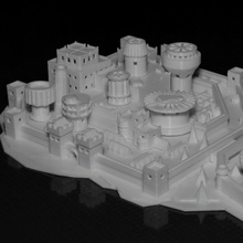 Winterfell 200 300 Educação tinkercad 3d print model - Mito3D
