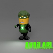 arachidi universo esclusivo verde lanterna fan arte figura eroe servitore eroi azione alternativa 3d print model - Mito3D