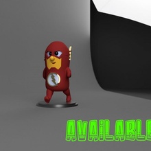 miseria universo exclusivo destello figura héroe esbirro heroes acción alternativa 3d print model - Mito3D