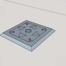 rimbalzo pad fortnite 3d print model - Mito3D