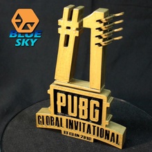 pubg global invitational 2018 symbol battlegrounds pgi pgi2018 3d print model - Mito3D