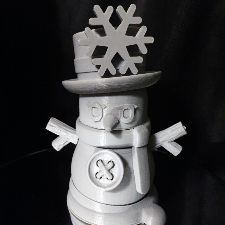 snowman toys & games christmas winter xmas joy snow 3D print model - Mito3D