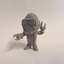 star lord lowpolypop - objoy creation toys & games figurineguardiansofthegalaxylowpolymarvelobjoystar 3d print model - Mito3D