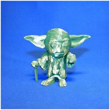 Yoda lowpolypop objoy Schaffung Spielzeuge Spiele Figur Star Kriege Lowpoly 3d print model - Mito3D