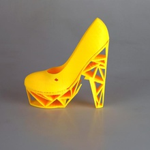 zapatos tacón alto moda accesorios cuarto baño talones concurso purement anti microbiana filamento 3d print model - Mito3D