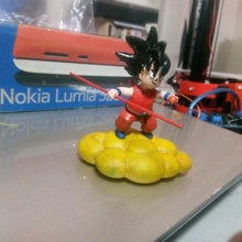 Goku volare nube fan arte azione anime figura serie giocattolo bambino sfera drago gokukid 3d print model - Mito3D