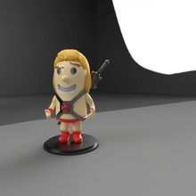 he-man peanuts universe fan art figure hero minion heros action alternative 3d print model - Mito3D